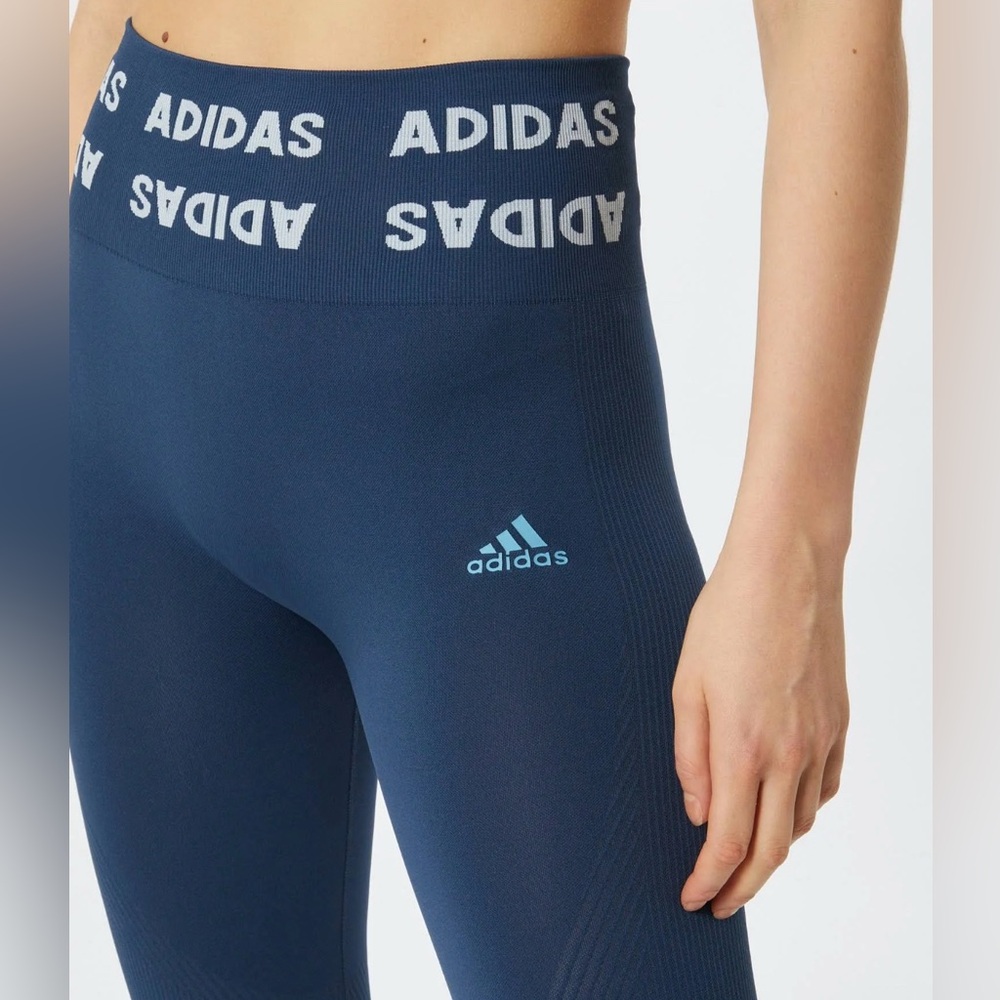 ADIDAS aeroknit 7/8 Tights navy • xs s